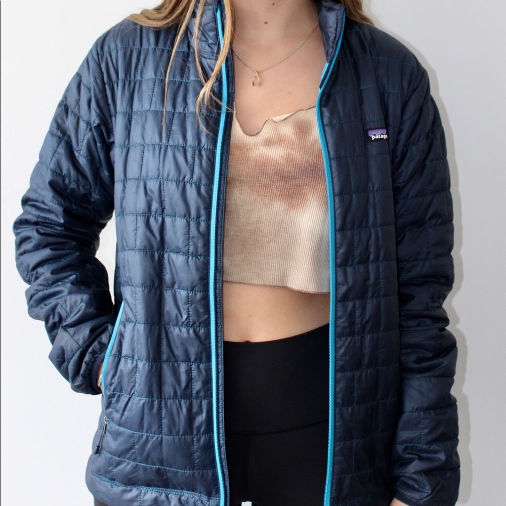 Patagonia navy jacket